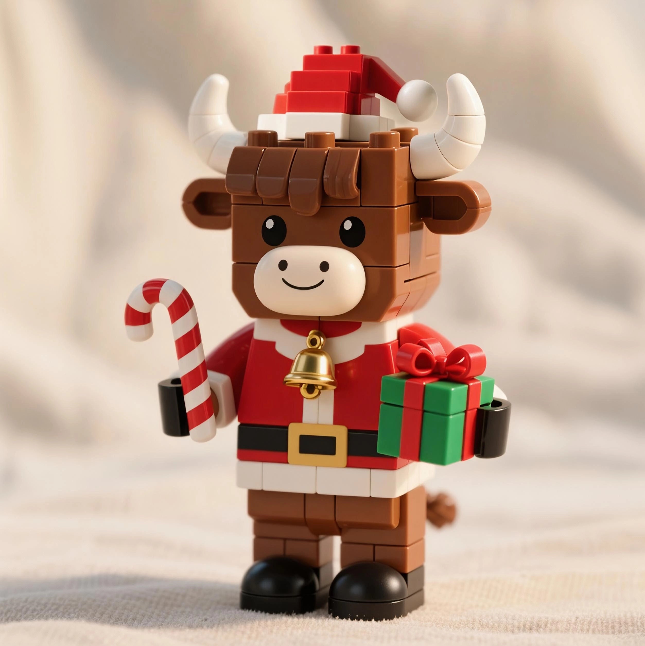 Highland Cow Christmas Brick Set๐โ 2025 Christmas Edition
