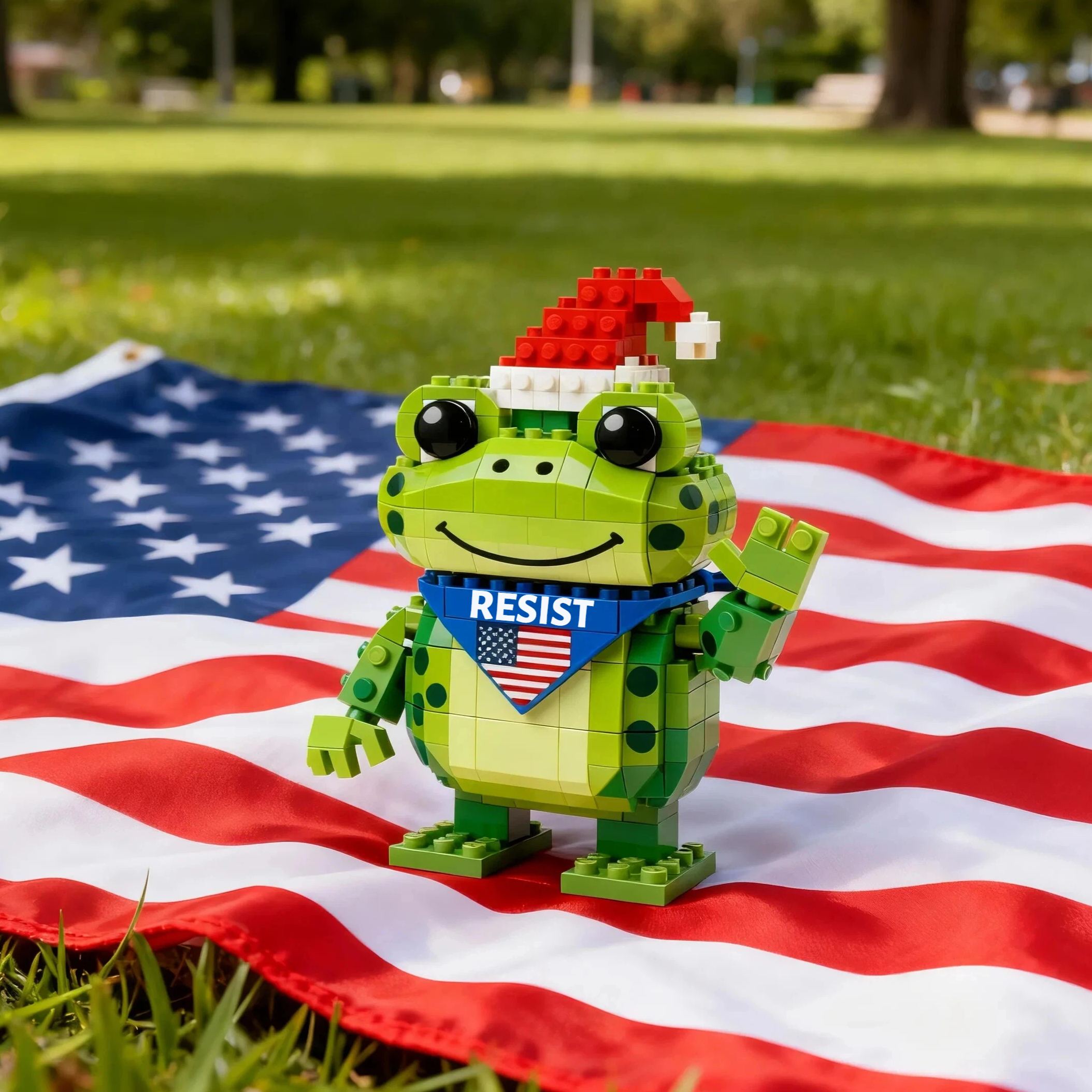 Portland Free Frog Brick Set - 2025 Christmas Limited Edition๐ธ